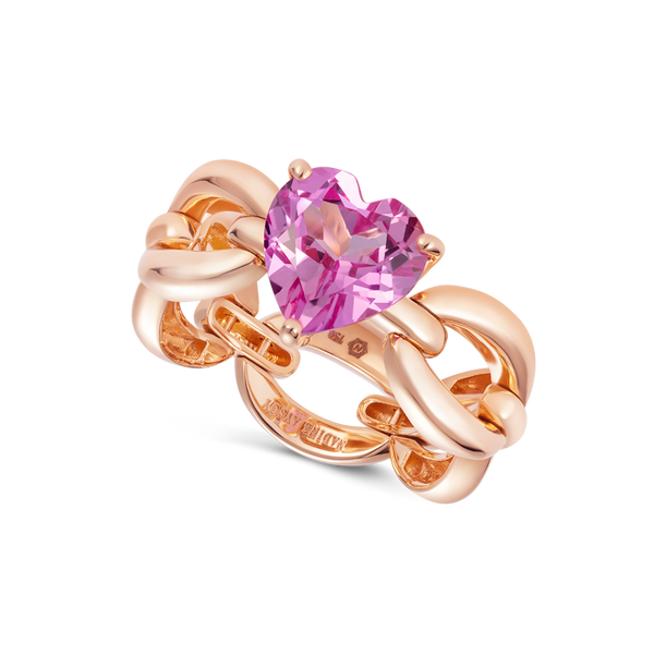 nadine aysoy Catena Petite Heart Ring