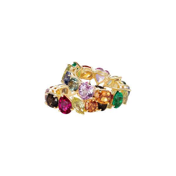 Nadine Aysoy Catena Rainbow Eternity Ring
