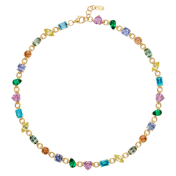 nadine aysoy Catena Rainbow Necklace