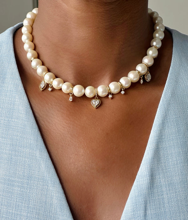 Nadine Aysoy Eclipse Pearl Necklace