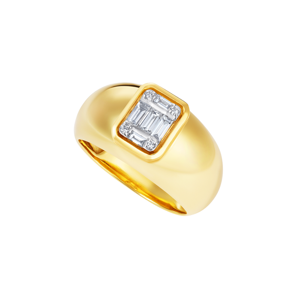 nadine aysoy Le Cercle Emerald Illusion Bombe Ring