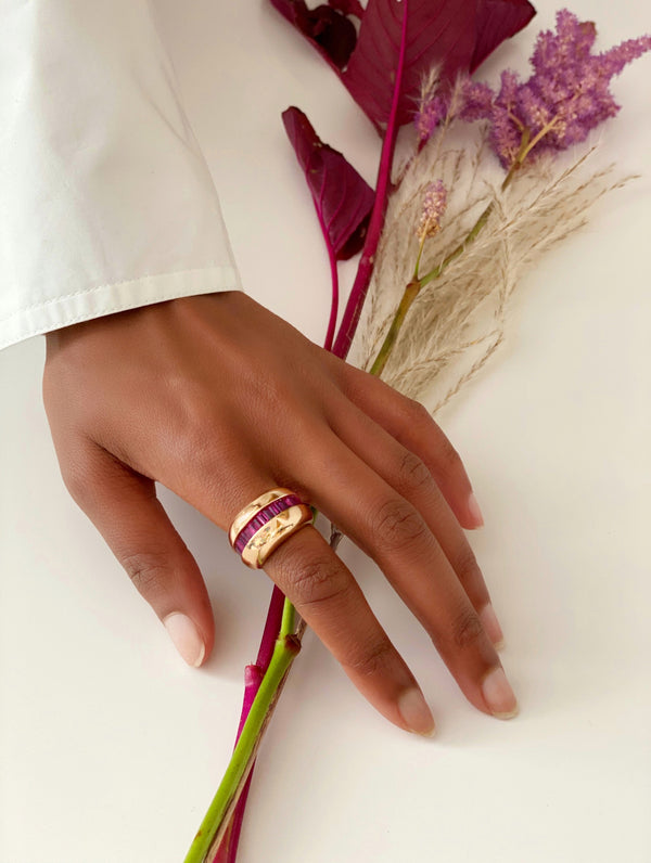 Nadine Aysoy Le Cercle Ruby Ring