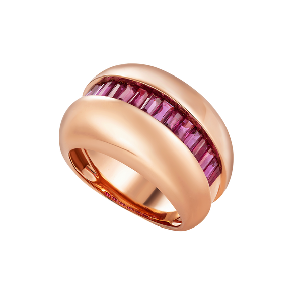 nadine aysoy Le Cercle Ruby Ring