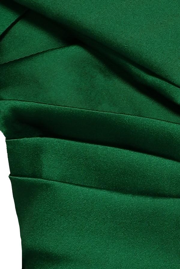 Naeem Khan DRAPED ASSYMETRICAL NECKLINE BALLGOWN