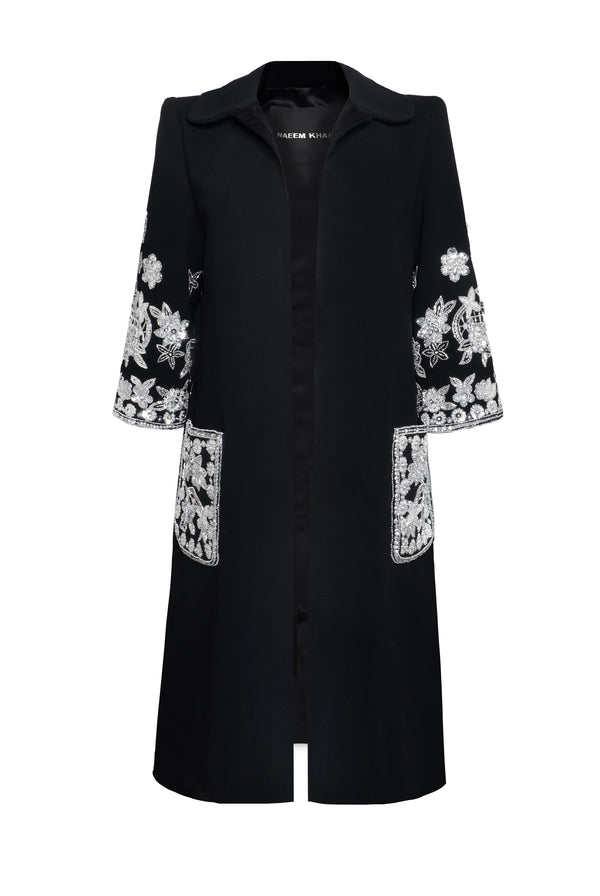 Naeem Khan Embroidered Coat