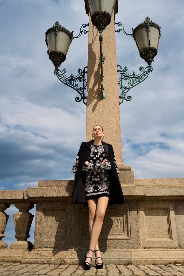 naeem khan Embroidered Coat