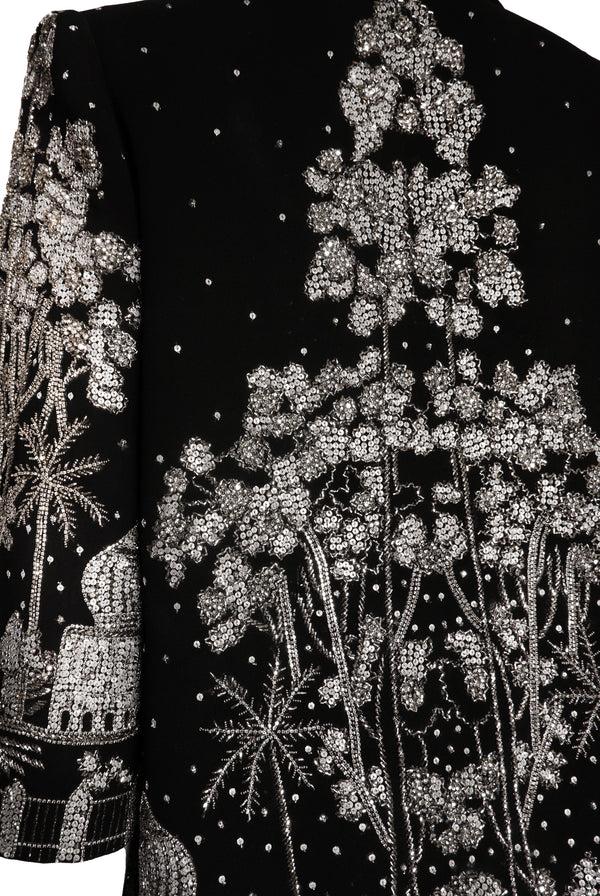 Naeem Khan EMBROIDERED COAT