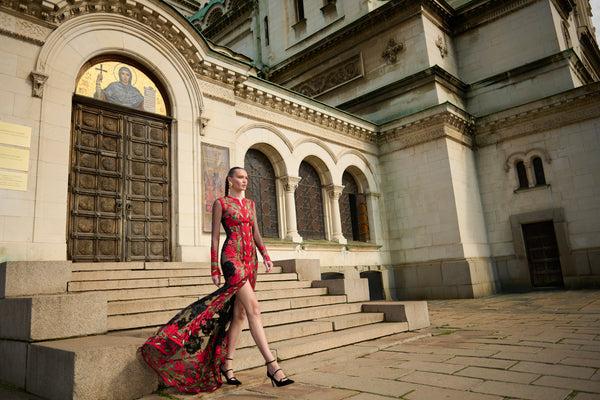 naeem khan Embroidered Coat naeem khan Embroidered Coat