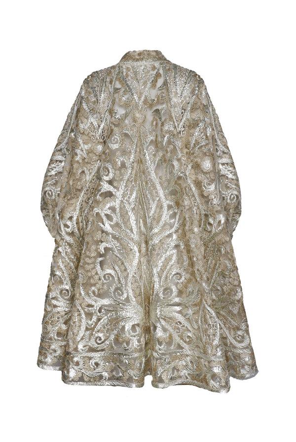Naeem Khan EMBROIDERED OPERA COAT