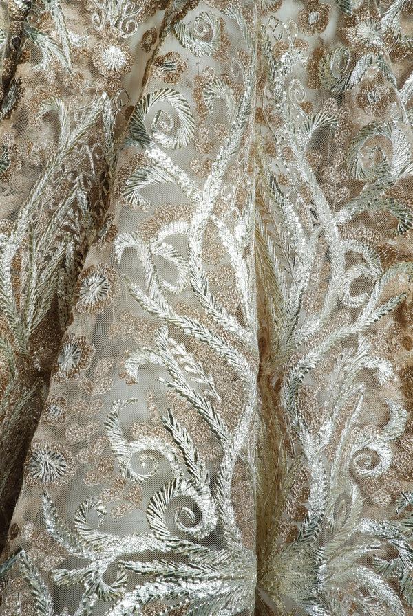 Naeem Khan EMBROIDERED OPERA COAT