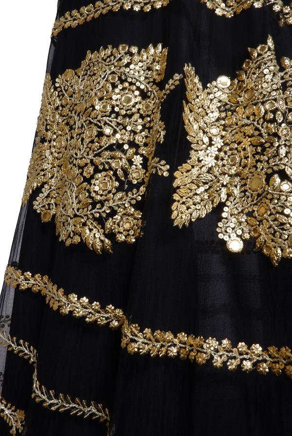 Naeem Khan Embroidered Skirt
