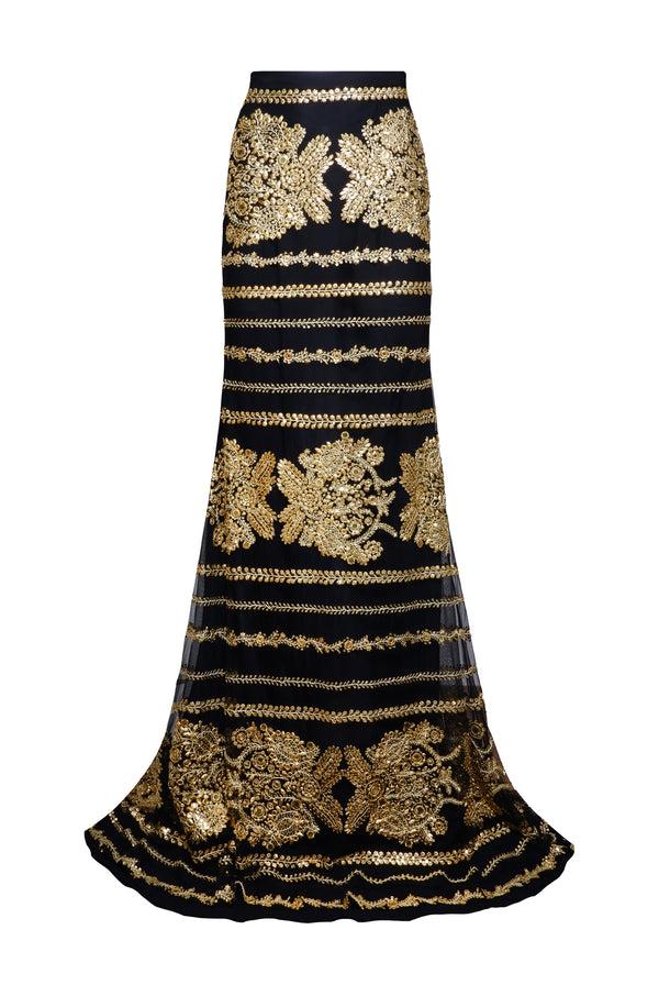 naeem khan Embroidered Skirt naeem khan Embroidered Skirt