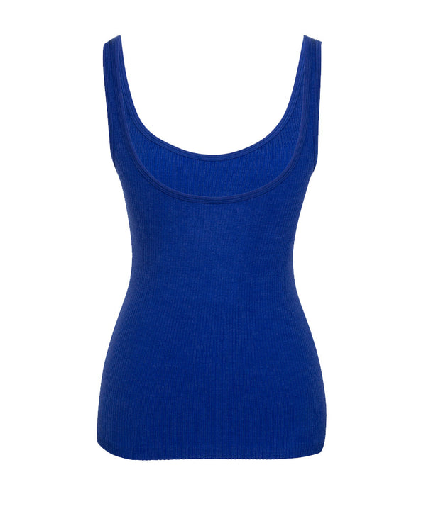Nagnata AVIKA RIB TANK BLUE | AZURE BLUE