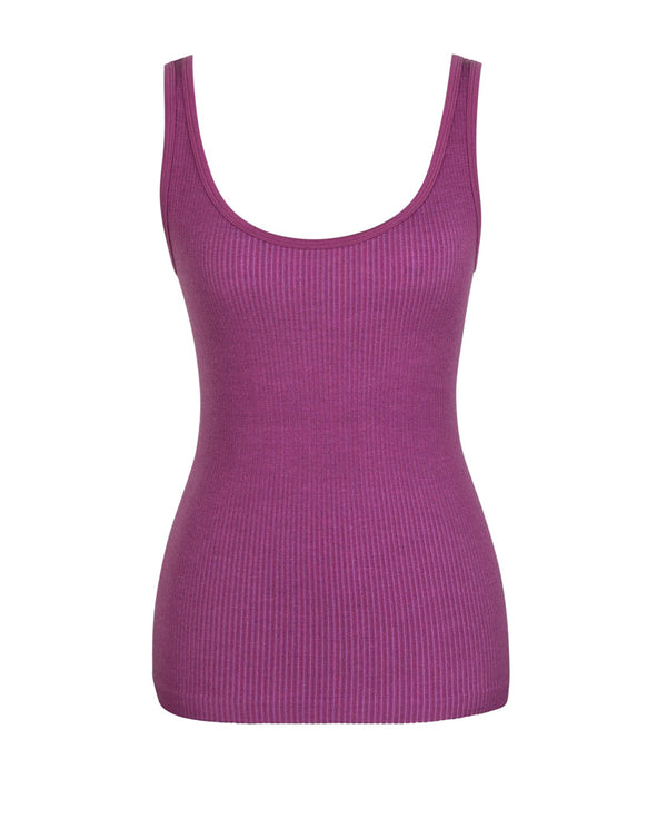 nagnata AVIKA RIB TANK PURPLE HAZE | LILAC