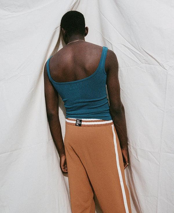 Nagnata AVIKA RIB TANK TEAL | BLACK