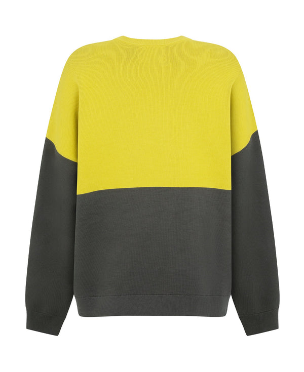 Nagnata BALANCED CREW NECK FOREST | CHARTREUSE