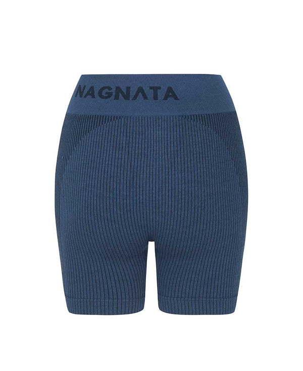 Nagnata BALLET WOOL MINI SHORT DENIM