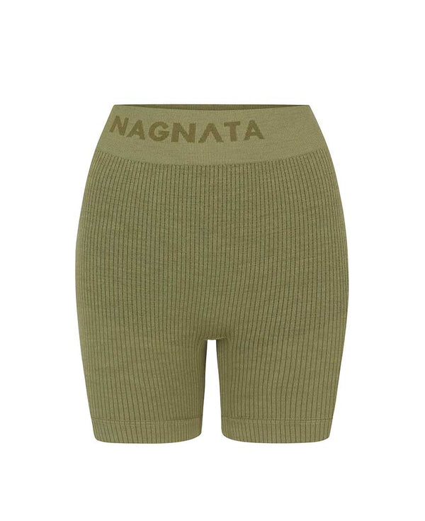 nagnata BALLET WOOL MINI SHORT ELM