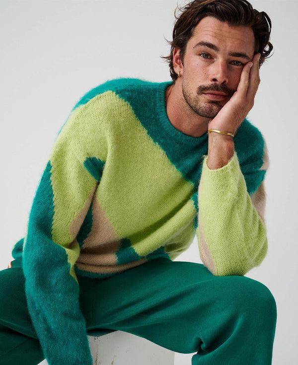 Nagnata BOWIE SWEATER EMERALD