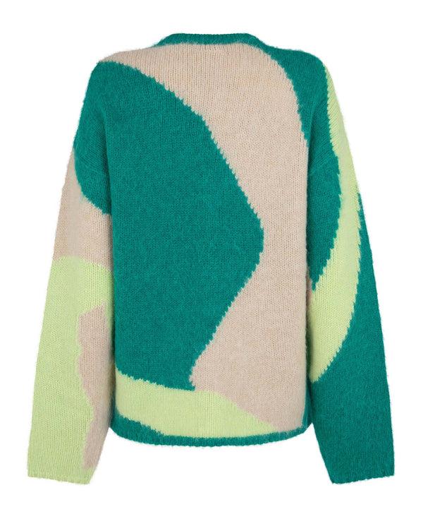 Nagnata BOWIE SWEATER EMERALD