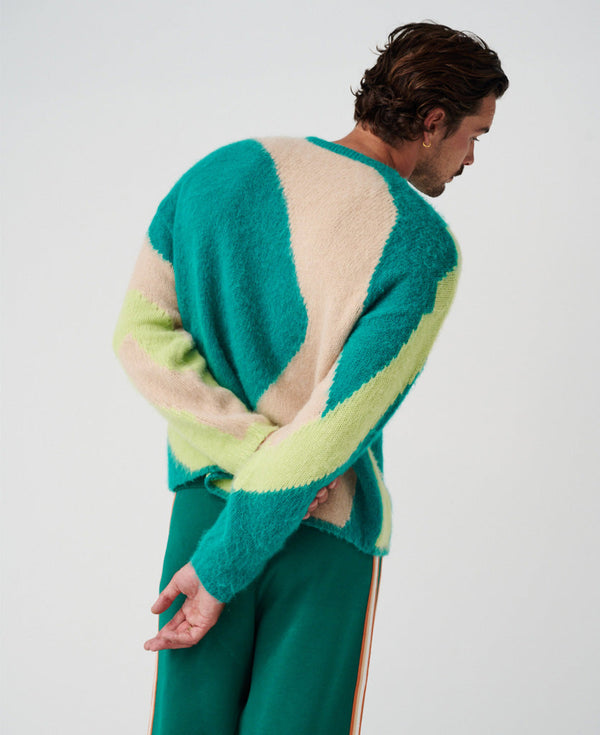Nagnata BOWIE SWEATER EMERALD