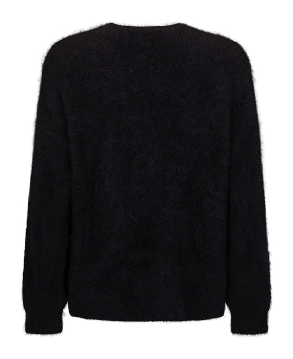 Nagnata BRUSHED ALPACA SWEATER BLACK