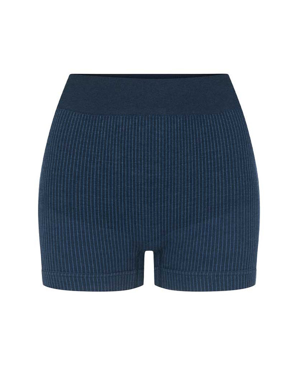 nagnata CLASSIC MICRO WOOL MINI SHORT NAVY