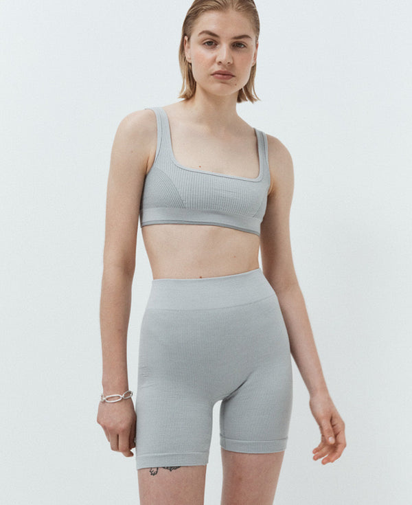 Nagnata CLASSIC WOOL BRALET SILVER