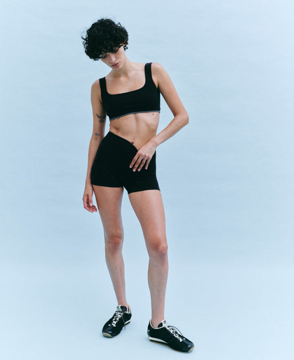 Nagnata CLASSIC WOOL MICRO SHORT BLACK