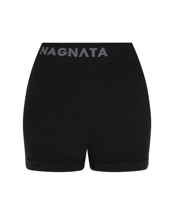 Nagnata CLASSIC WOOL MICRO SHORT BLACK