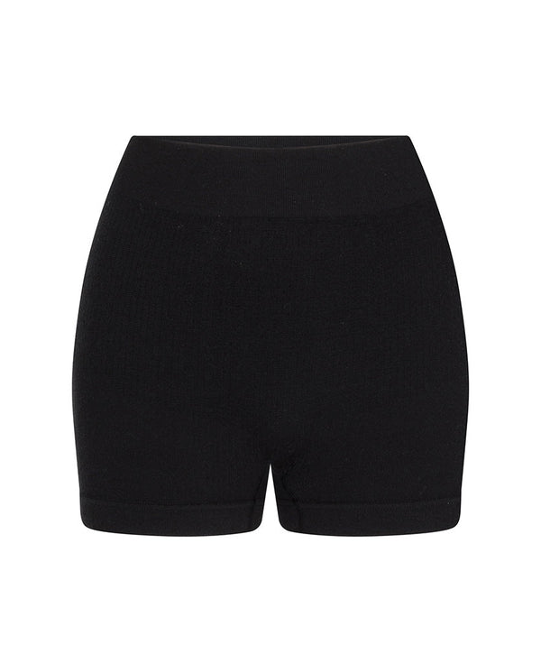 nagnata CLASSIC WOOL MICRO SHORT BLACK