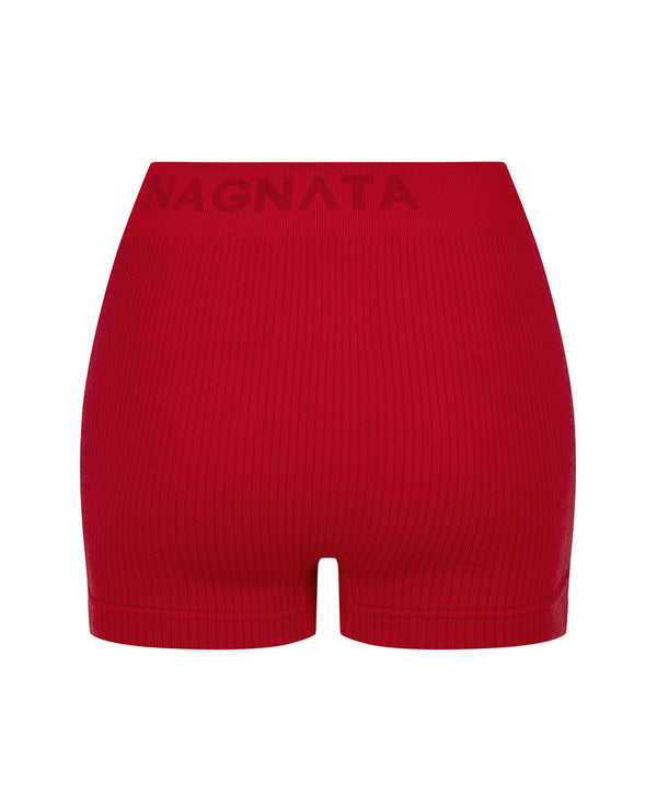 Nagnata CLASSIC WOOL MICRO SHORT CRIMSON