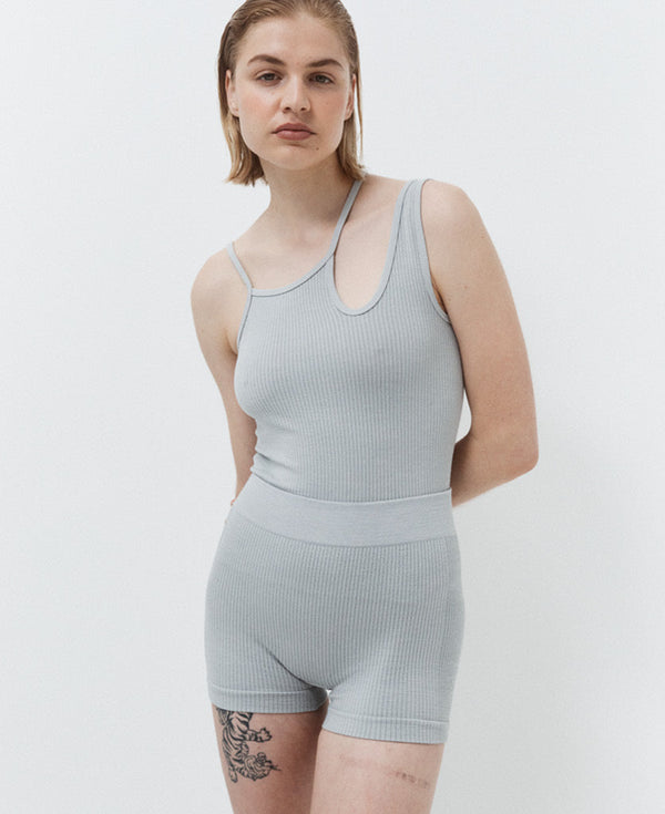 Nagnata CLASSIC WOOL MICRO SHORT SILVER