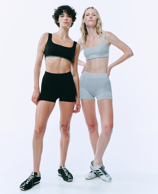 Nagnata CLASSIC WOOL MICRO SHORT SILVER