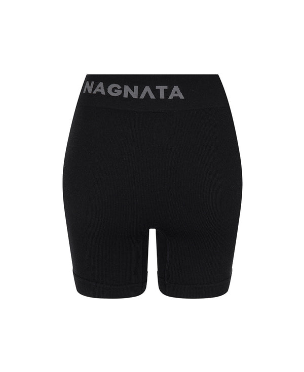 Nagnata CLASSIC WOOL MINI SHORT BLACK