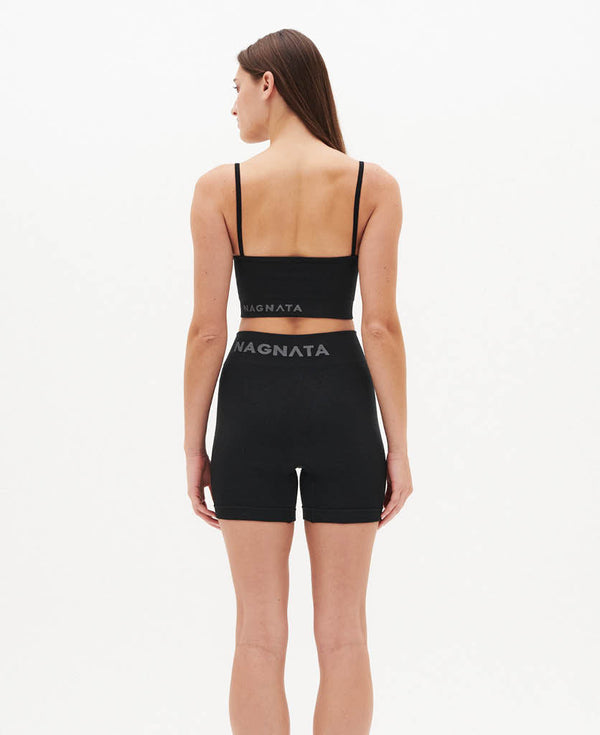 Nagnata CLASSIC WOOL MINI SHORT BLACK