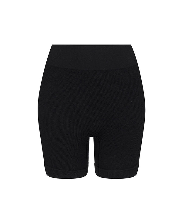 nagnata CLASSIC WOOL MINI SHORT BLACK