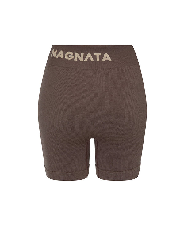Nagnata CLASSIC WOOL MINI SHORT MOCHA