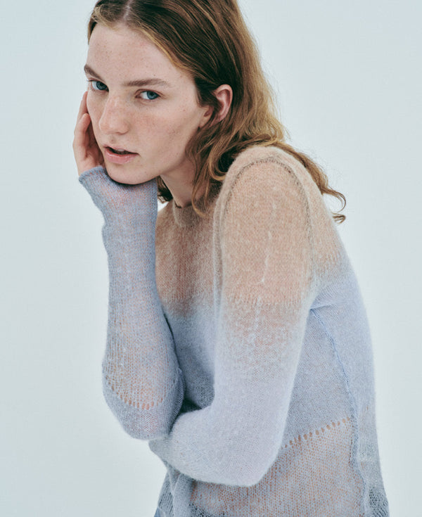 Nagnata FUSION KNIT TOP SKY