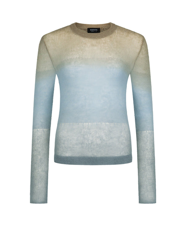 nagnata FUSION KNIT TOP SKY