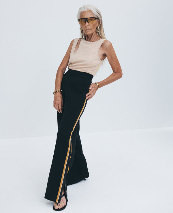 Nagnata HIGHLIGHTER TANK SANDSTONE | CHARTREUSE