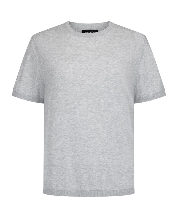 nagnata HIGHLIGHTER TEE 3.0 GREY MARL