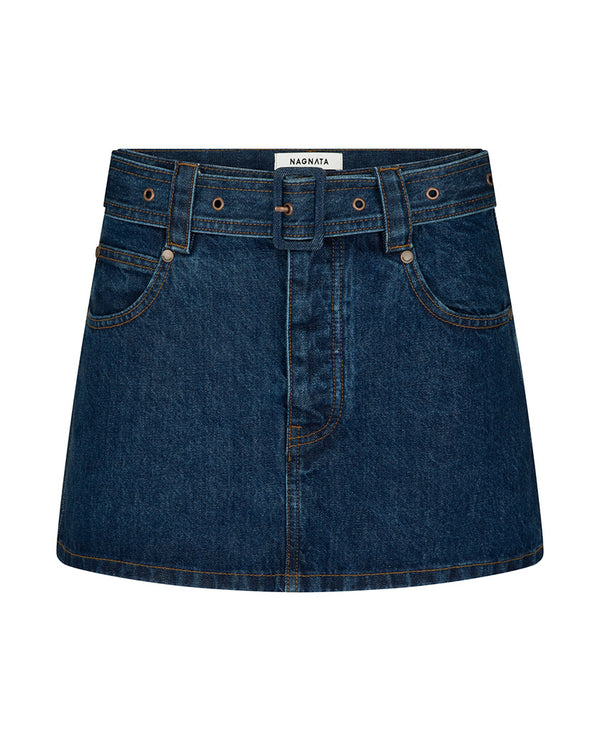 nagnata INDIGO BELTED MINI INDIGO