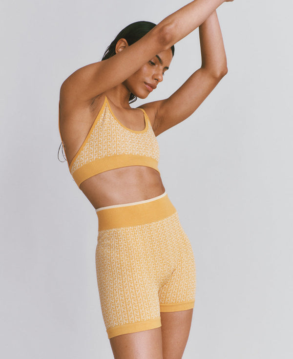 Nagnata NEO MINI SHORT MARIGOLD | PISTACHIO