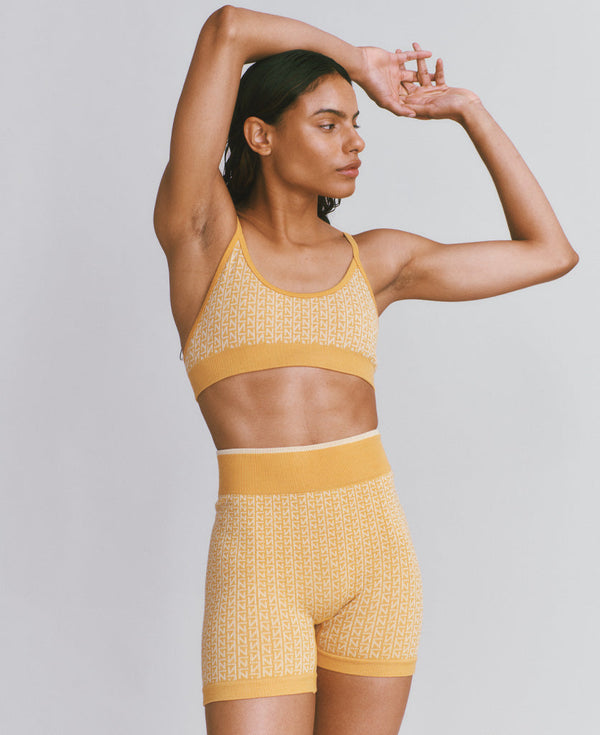 Nagnata NEO MINI SHORT MARIGOLD | PISTACHIO