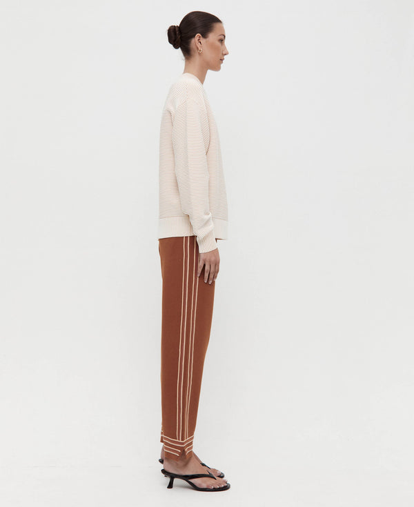 Nagnata ORGANIC MOTLEY TRACK PANT SPICE