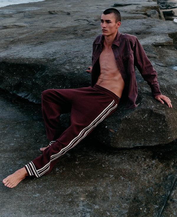 Nagnata ORGANIC MOTLEY TRACKPANT ESPRESSO