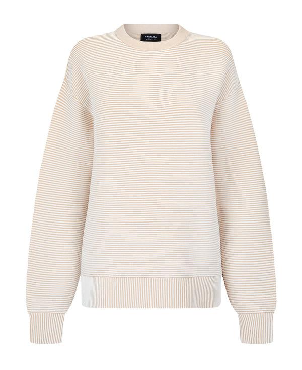 nagnata ORGANIC SONNY SWEATER 2.0 CREAM