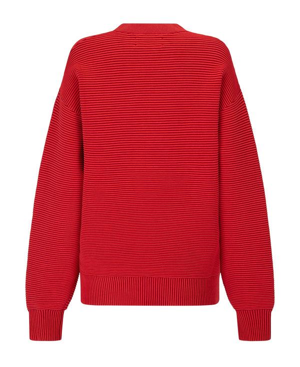 Nagnata ORGANIC SONNY SWEATER 2.0 CRIMSON