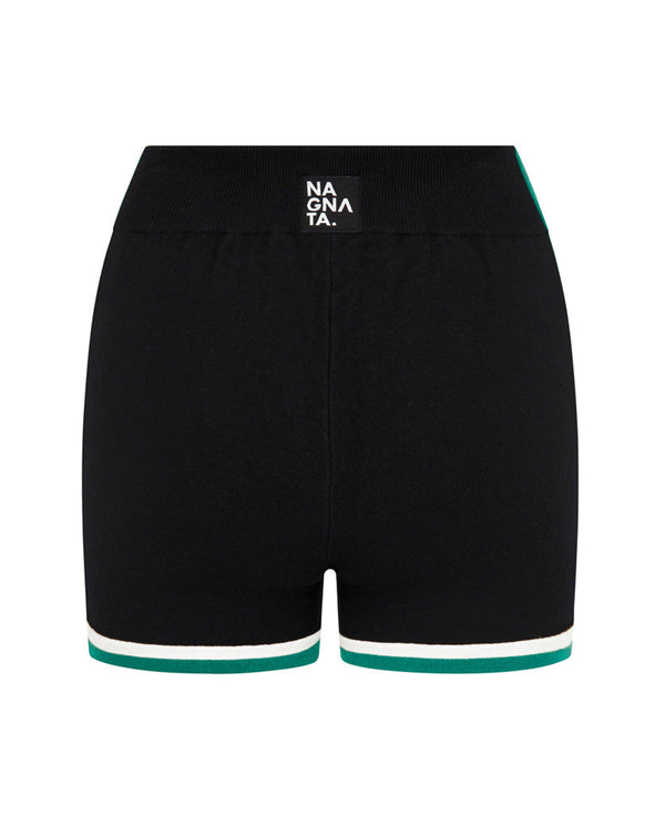 Nagnata RETRO SHORT BLACK | EMERALD